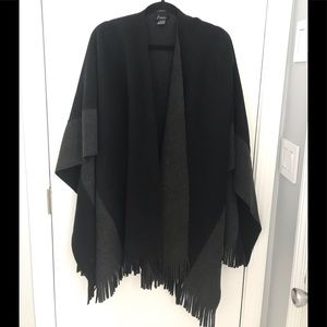 Gorgeous black/grey poncho